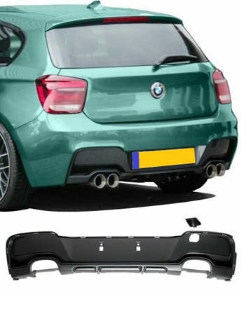 Diffuser | M-tech performance style | geschikt voor BMW 1 se, Auto-onderdelen, Verzenden, Nieuw, BMW