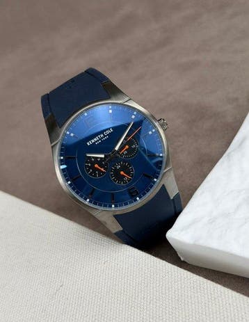 Kenneth Cole - Day/Date Blue - Zonder minimumprijs -, Nieuw
