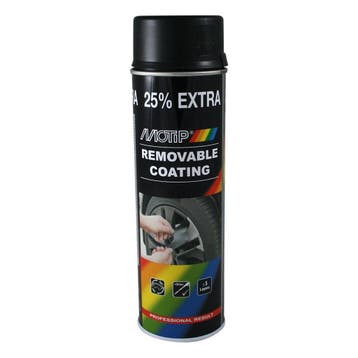 Motip Sprayplast Zwart 500ml, Ophalen of Verzenden, Nieuw