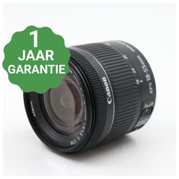 10% korting | Canon EF-S 18-55mm f/4-5.6 IS STM, Verzenden, Gebruikt