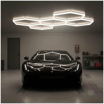 Kobi LED HEXLINE 208x300cm 216W 21.600lm 4000K | IP20 | R..., Ophalen of Verzenden, Nieuw
