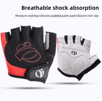 Halfvinger Fietshandschoenen Antislip Schokabsorberend, Verzenden, Nieuw