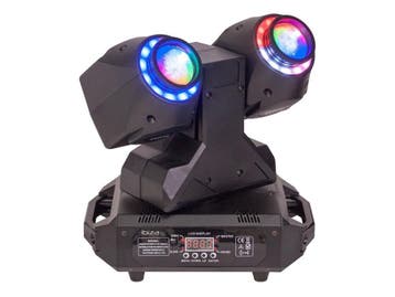 Ibiza Light MHBEAM60-FX Dubbele 2-in-1 Wash Beam Movinghead, Verzenden, Nieuw, Overige typen