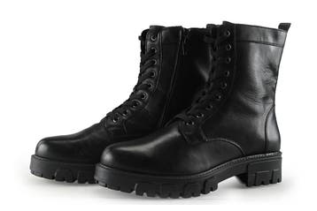 Cafe Moda Veterboots in maat 40 Zwart, Verzenden, Zwart, Cafe Moda, Overige typen