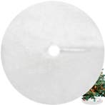 Ruhhy Kerstboom Mat - Pluizig Wit Vloerkleed - 72 cm voor..., Diversen, Ophalen of Verzenden, Nieuw