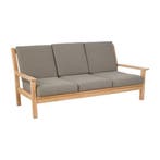 Loungebank teak 180 cm incl. kussen Lesli LivingLesli Living, Ophalen of Verzenden, Nieuw