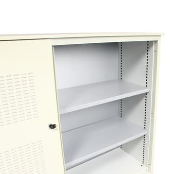 Voortman schuifdeurkast, 160x123 cm, creme, Huis en Inrichting, Kasten | Roldeurkasten en Archiefkasten, Gebruikt, 100 tot 150 cm