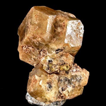 OLD Grossular Garnet centrum geode uit Mexico- RARE -, Verzamelen