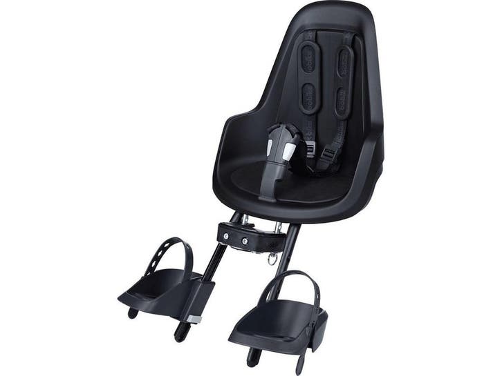 Bobike One Mini - Fietsstoeltje - Dubbelwandig - Urban Black, Fietsen en Brommers, Fietsaccessoires | Fietsstoeltjes, Zo goed als nieuw