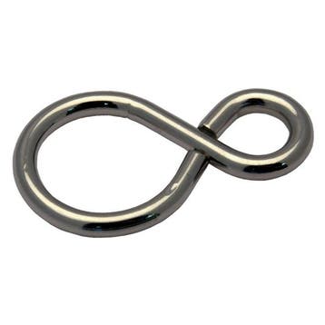 Gesloten S-haak - 36 x 3.0mm - Gegalvaniseerd - Per stuk, Ophalen of Verzenden, Nieuw, Minder dan 50 mm, Overige typen