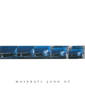 1998 MASERATI 3200 GT | QUATTROPORTE EVOLUZIONE PERS, Nieuw, Author