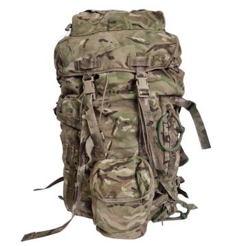 Britse Bergen rugzak en frame INF Short Convoluted back,..., Verzamelen, Ophalen of Verzenden, Landmacht, Engeland, Overige typen