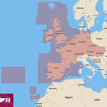 Raymarine LightHouse Chart Preloaded WEU - Western Europe -, Ophalen of Verzenden, Nieuw