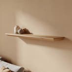 Wandplank verjongd  op maat gemaakt van massief eiken 200x20, Nieuw