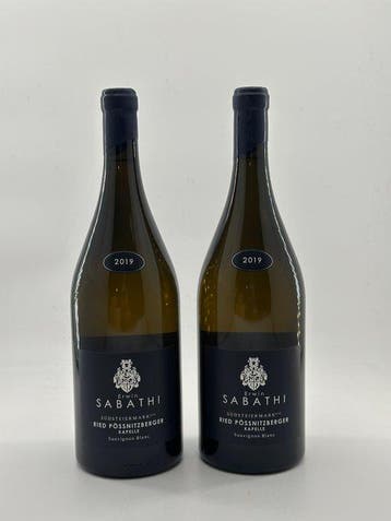 2019 Erwin Sabathi Ried Pössnitzberger Kapelle Sauvignon, Nieuw