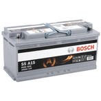 Bosch Auto accu AGM 12 volt 105 ah Type S5A15, Ophalen of Verzenden, Nieuw
