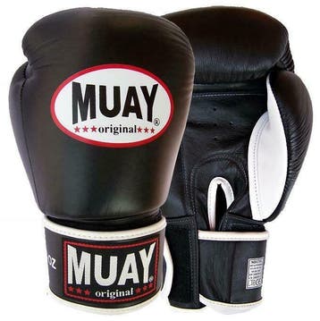 Muay Bokshandschoenen - Zwart/Wit, Nieuw