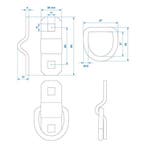 ProPlus Sjoroog - Opbouw - Maximale belasting 800 kg - 90..., Auto diversen, Aanhangwagen-onderdelen, Ophalen of Verzenden, Nieuw