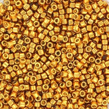 c.a. 5 gram Miyuki delicas 11/0 - Duracoat galvanized ye..., Ophalen of Verzenden, Nieuw, Kraal