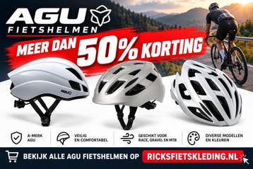 AGU fietshelmen – meer dan 50% korting!, Verzenden, Nieuw