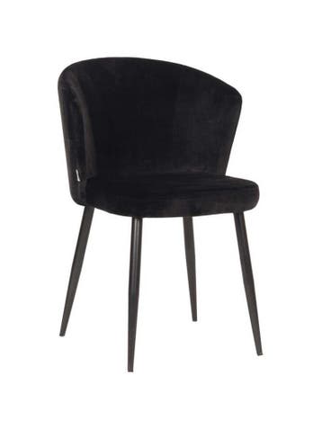 Stoel - Waylon - Velvet - Zwart - G-Line, Verzenden, Nieuw in verpakking