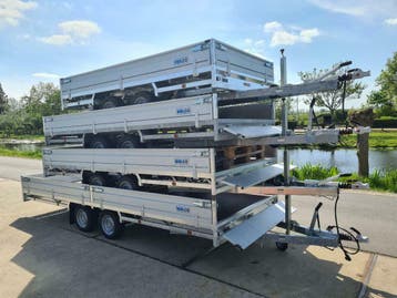 HULCO de ijzersterke aanhangwagen, voor professionals, Nieuw