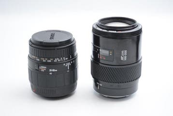 Minolta, Sigma AF Zoom 100-200mm F4.5 + Sigma AF Zoom, Nieuw