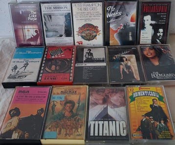 Various Original Soundtracks - Collection of 14 x tapes, Nieuw in verpakking
