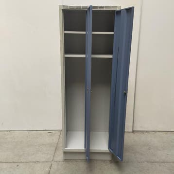 2-deurs Oostwoud kledinglocker - 185x63x50 cm, Ophalen of Verzenden, Nieuw