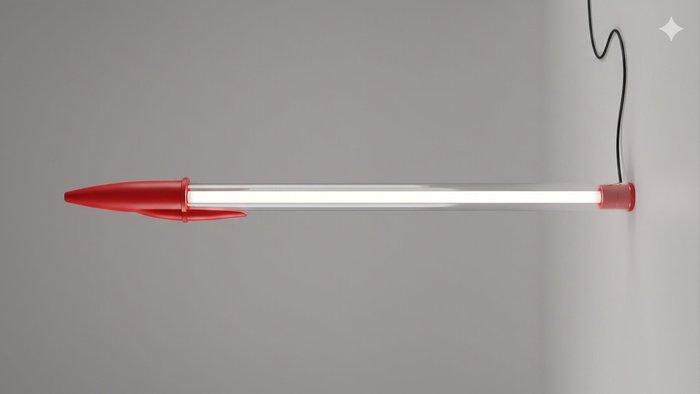 Lamp - UNIQUE Pen LED-lamp – Conceptueel Ontwerp Licht -, Antiek en Kunst, Antiek | Wandborden en Tegels
