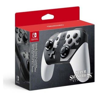 Nintendo Switch Pro Controller - Super Smash Bros Ultimate, Ophalen of Verzenden, Zo goed als nieuw