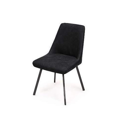 Eetkamerstoel Medemblik - eetkamerstoelen - Zwart, Huis en Inrichting, Stoelen, Zwart, Nieuw, Stof
