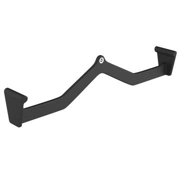 Tunturi Platinum foam grip lat bar - 86cm - Zwart, Verzenden, Nieuw
