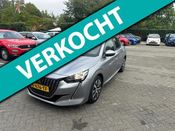 Peugeot 208 | Zakelijke Lease v.a. €131.81 pm, Automaat, Gebruikt, Euro 6, Zilver of Grijs