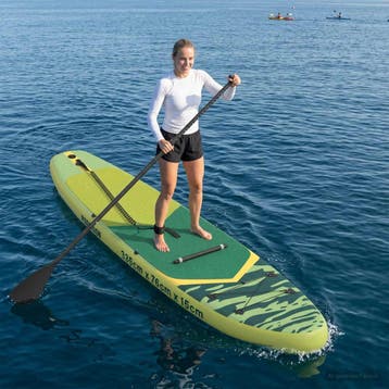 vidaXL SUP Board met zitplaats 2-in-1 POSEIDON 335 x 76 x 15, Watersport en Boten, Verzenden, Nieuw