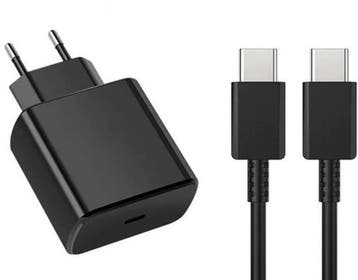 USB-C Oplader – 45W Snellader + USB-C kabel 2m – Geschikt, Ophalen of Verzenden, Nieuw