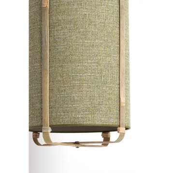 2dekans | Light & living hanglamp Sendai Ø42 x 70 cm – groen, Ophalen of Verzenden, Zo goed als nieuw