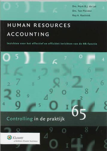 Human Resources Accounting | Nieuw, Ophalen of Verzenden, Nieuw, M.B.J. Lat; T. Plender; R.A. Roelvink