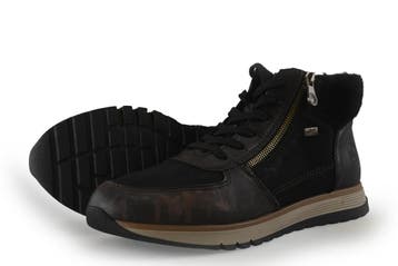 Rieker Hoge sneakers in maat 43 Zwart, Verzenden, Zwart, Rieker, Sneakers of Gympen