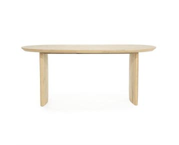 Eettafel Dex 180x90cm - naturel | Eleonora, Ophalen of Verzenden, Nieuw