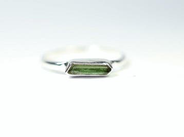 groene tourmalijn ring / nieuw- 1.48 g - (1)