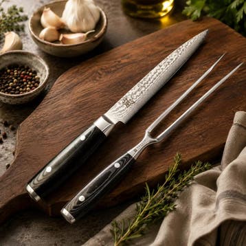 Yaxell Ran Messenset – Giftset – 2-delig – Vleesmes va, Ophalen of Verzenden, Nieuw, Overige materialen