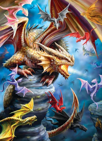 Eurographics puzzel Dragon Clan - A van €17,99 voor €9,00, Ophalen of Verzenden, Nieuw