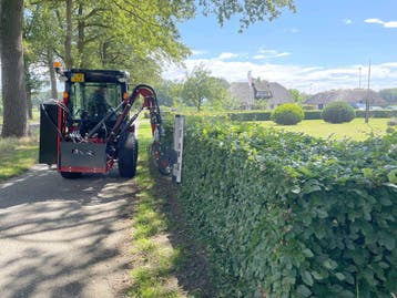 Mulch haagschaar, heggenknipper of klepelmaaier aan arm!, Bollenteelt
