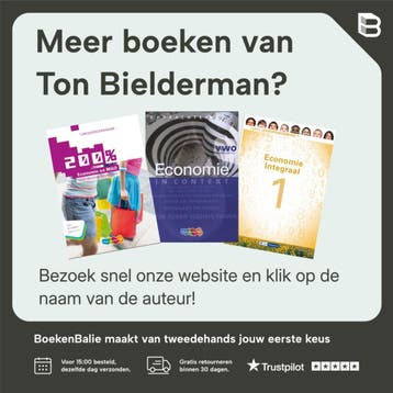 1 havo / Economie Integraal / Leeropgavenboek 9789462874855, Boeken, Verzenden, Zo goed als nieuw, Ton Bielderman