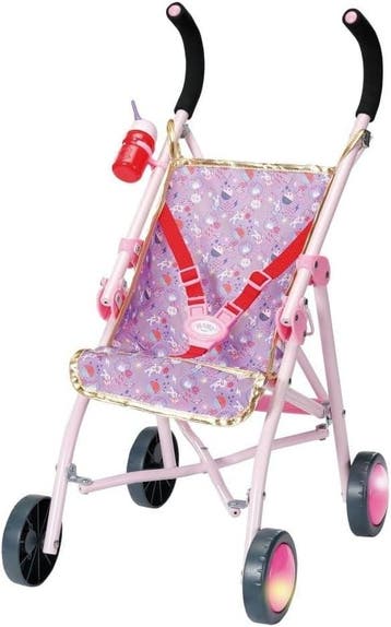 Poppenwagen Sterren | Opvouwbaar | Tweedekansje | OP=OP, Kinderen en Baby's, Speelgoed | Poppen, Ophalen of Verzenden, Zo goed als nieuw