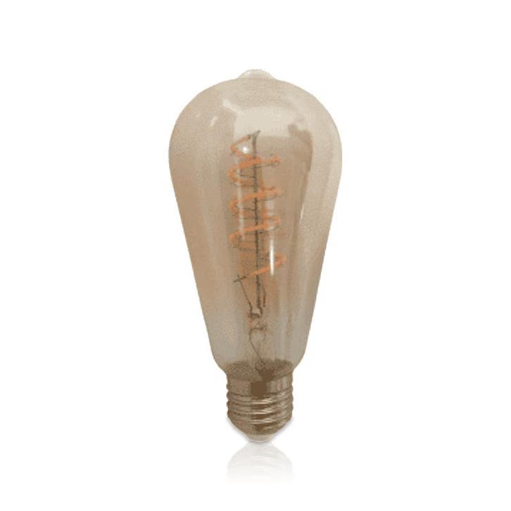 LED FILAMENT E27 EDISON DIMBAAR AMBER 6W, Huis en Inrichting, Lampen | Overige