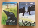 Young Adult - Fantasy - De Kraaien-Kronieken - Deel 1 en 2, Boeken, Ophalen of Verzenden, Zo goed als nieuw, Fictie