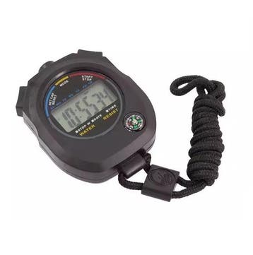 Stopwatch - LCD display - Met mini kompas, Ophalen of Verzenden, Nieuw
