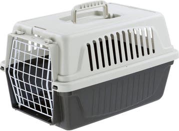 Ferplast Vervoersbox Atlas 5 - Kattenvervoersbox - Grijs -, Ophalen of Verzenden, Zo goed als nieuw